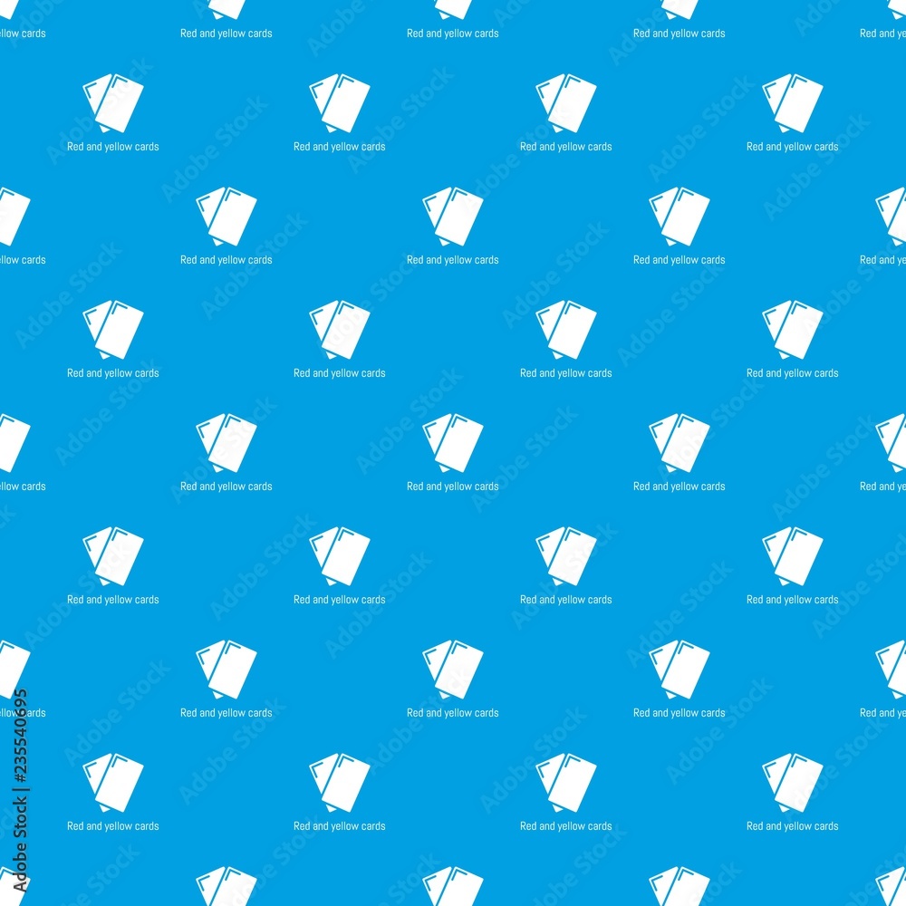 Poster red yellow card pattern vector seamless blue repeat for any use