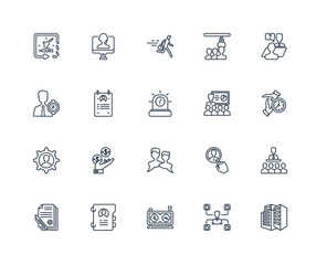 Office building, Multitask, Chess clock, Profiles, Contract, Int