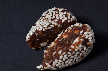 The cut handmade candy