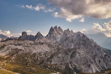 Paisaje montaña alpes 