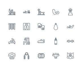 Elevation mask, Lumbar belt, Mat, Grip, Press, Boxing Mannequin,