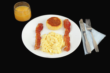 Scrambled Eggs and Bacon