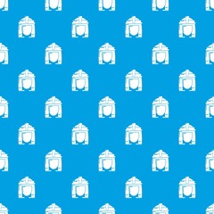 Cleopatra pattern vector seamless blue repeat for any use