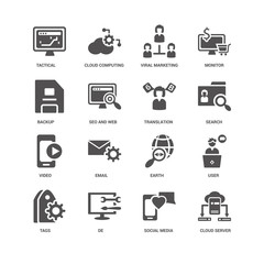 Cloud server, Seo and web, Tactical, computing, User, Earth, Ema