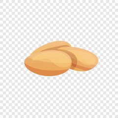 Soy nuts icon. Cartoon of soy nuts vector icon for web design  