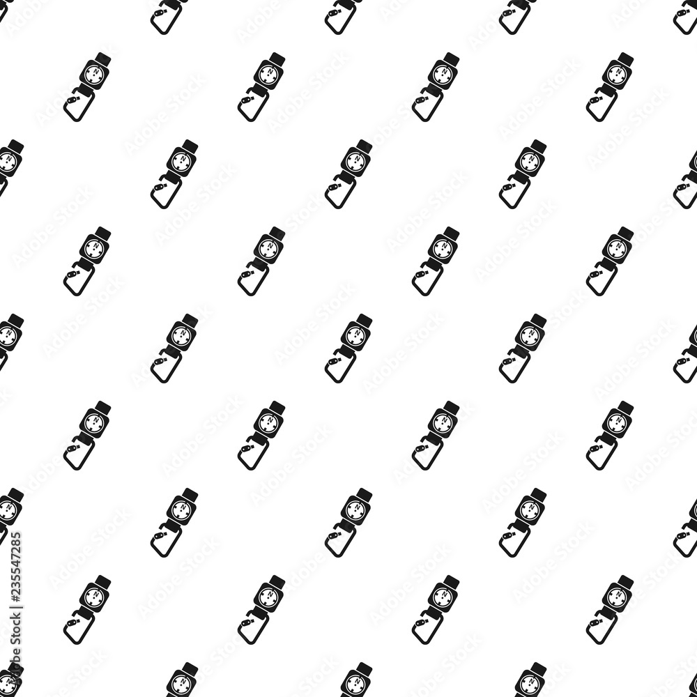 Poster climb tool compass pattern seamless vector repeat for any web design