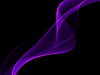 Wave abstract images, color design Abstract colored wave