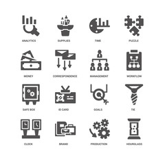 Hourglass, Workflow, Management, Clock, Tie, Analytics, Money, S