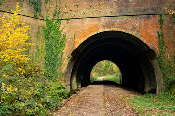 Fototapeta na wymiar Dark tunnel 1