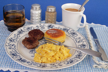 Scrambled Eggs and Sausage