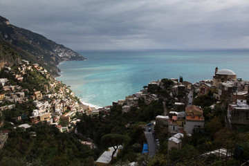 Cliffside village of Positano off the Amalfi Coast, Italy