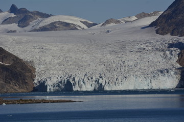 winter landscape with mountains and lake