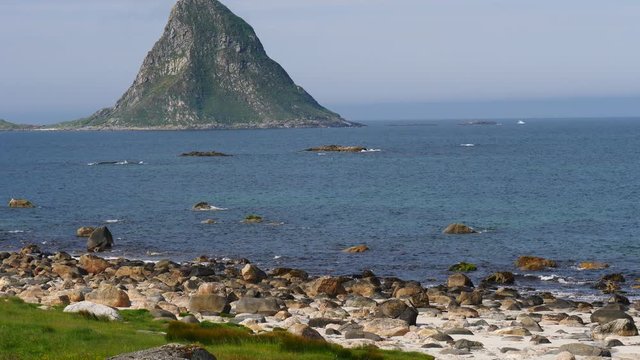 Island Bleiksoya resort Bleik Andoya Norway. Vesteralen archipelago