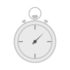 Stopwatch. Classic stopwatch. Vector illustration. EPS10. Isolated white background.