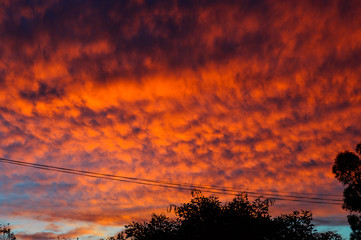 atardecer