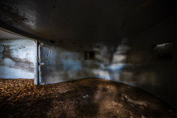 猿島の廃墟　Abandoned building in Sarushima