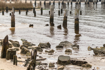 Rocks on the beach
