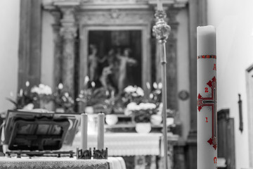 The beauty of the church of San Lorenzo Martire