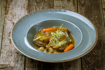 Osso Buko on plate