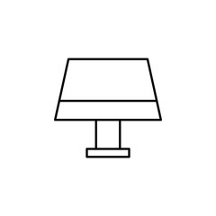 night light icon. Element of simple icon. Thin line icon for website design and development, app development. Premium icon