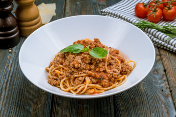 Pasta spaghetti Bolognese