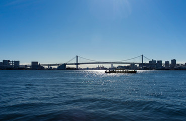 rainbow bridge in tokyo