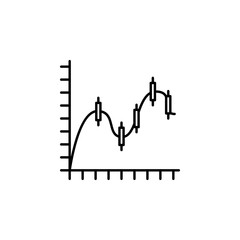 quotations, exchange, stock icon. Element of crypto currency icon for mobile concept and web apps. Outline quotations, exchange, stock icon can be used for web and mobile