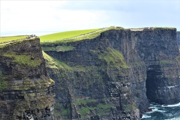 Fototapeta na wymiar The Majestic Cliffs Of Moher In Ireland