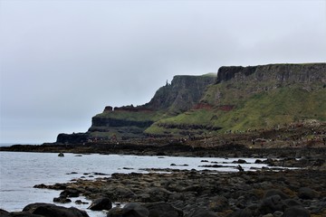The Giants Causeway In Northern Ireland Is Home To Hardened Lava, Basalt Colomns, And Irish Mythology