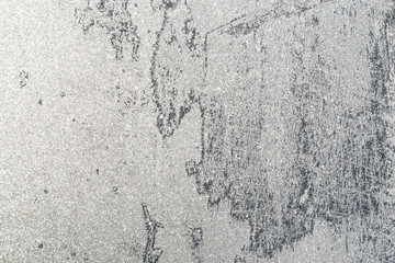 Frozen scratched texture. Grunge concrete background.