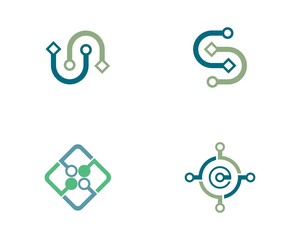 Wire logo icon illustration