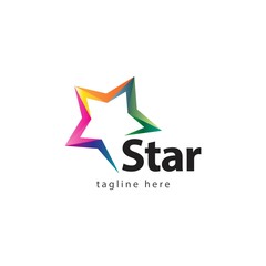 Star Company Logo Vector Template Design Illustration