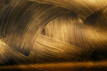 Fototapety  texture of black gold. Abstract seamless texture. Fractal art background for creative design. Decoration for wallpaper desktop, poster, cover booklet, card. Psychedelic.