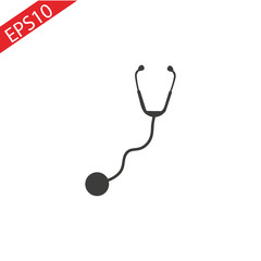 stethoscope vector icon