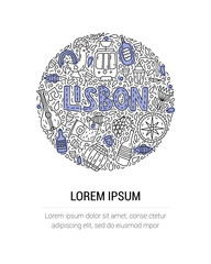 Lisbon illustration