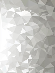 Abstract Geometric polygonal background - triangle low poly pattern - full color spectrum rainbow