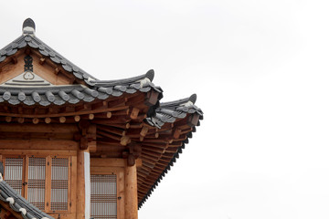 Korean Traditional Building House : Jeonju, South Korea - view of Jeonju Hanok village, South korea. Famous place in Jeonju