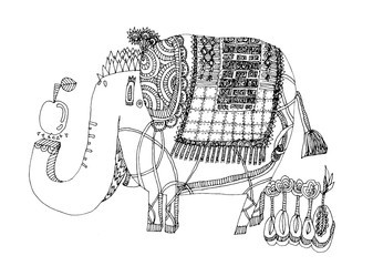 おしゃれな象さん