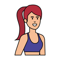 beautiful woman avatar character