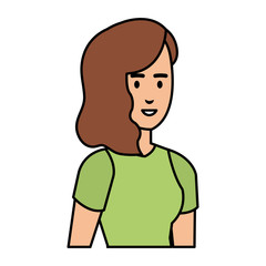 beautiful woman avatar character