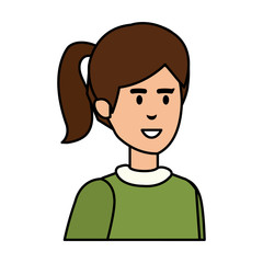 woman with christmas sweater