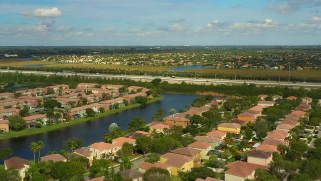 Residential neighborhoods Pembroke Pines Florida