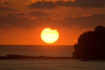 atardecer pacìfico