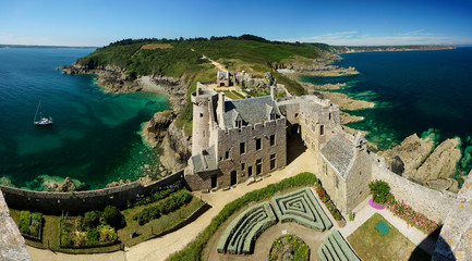 Fort La Latte in Brittany, France