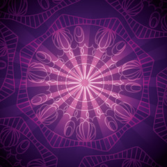 happy diwali festival of lights with mandala