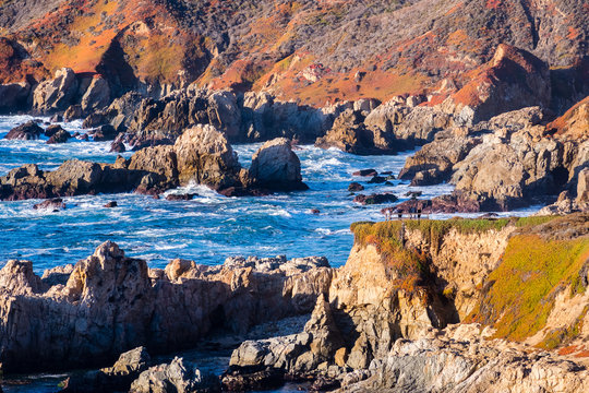 The dramatic Pacific Ocean coastline, Garapata State Park, California