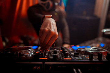 DJ sound equipment at nightclubs and music festivals, EDM, future house music and so on. Parties...