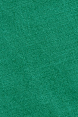 Fototapeta premium Green texture of fabric.