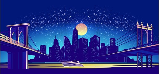 city night landscape