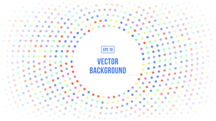 Ddisco circles. Vector bachground